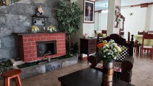 Posezení v ubytování El Cardenal Hotel