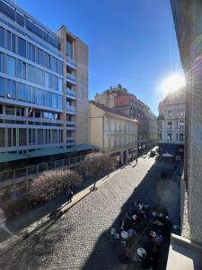 Budova, v ktorej sa apartmán nachádza