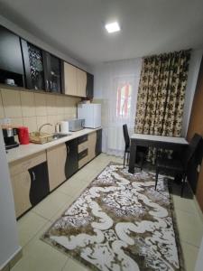 Kuchyň nebo kuchyňský kout v ubytování Casa Matei