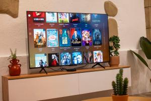 TV a/nebo společenská místnost v ubytování Triplex exceptionnel - Hypercentre