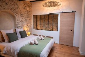 Postel nebo postele na pokoji v ubytování Triplex exceptionnel - Hypercentre