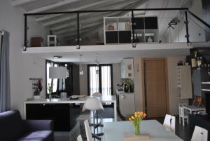 Et opholdsområde på La Terrazza dell’ODEON