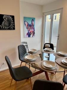 Posezení v ubytování bloom - Zentral, modern, großzügig für 1-6 Pers