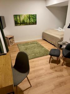 Postel nebo postele na pokoji v ubytování bloom - Zentral, modern, großzügig für 1-6 Pers