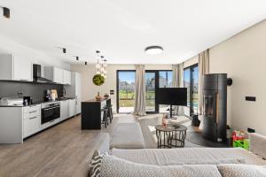 Køkken eller tekøkken på Villa Maria