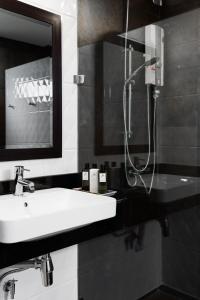 Koupelna v ubytování Nord Studio