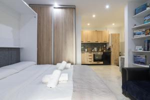 Kuchyň nebo kuchyňský kout v ubytování Modern Studio in Piraeus + 16 fotografií