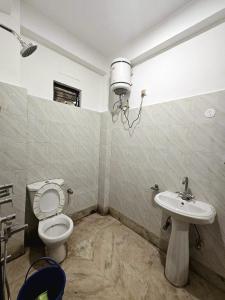 Koupelna v ubytování Hotel Vishal