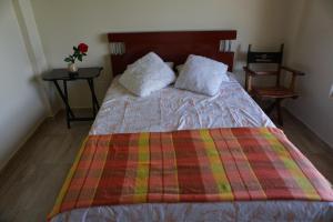 Postel nebo postele na pokoji v ubytování Campo y Descanso 15 min Ciudad Apto 01