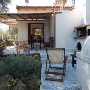 Posezení v ubytování Cottage1Το μικρό σπίτι στο λιβαδι