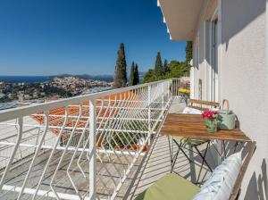 Μπαλκόνι ή βεράντα στο Dubrovnik View Apartments 1