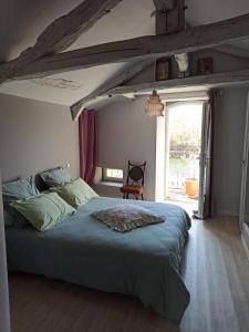 Postel nebo postele na pokoji v ubytování Quai n5