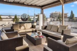 Posezení v ubytování Art Hotel Navigli