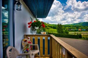 Balkon ili terasa u objektu Motel Le JoliBourg