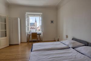 Vuode tai vuoteita majoituspaikassa Zámecký Hotel Litomyšl