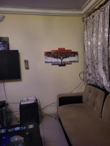 A television and/or entertainment centre at Edo Home