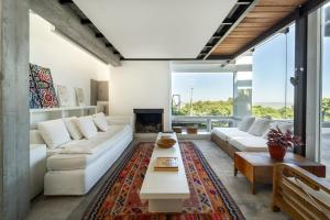 Χώρος καθιστικού στο Espectacular Casa con vistas panorámicas y WIFI