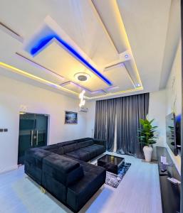 Posezení v ubytování JAYZ Shortlet Apartment