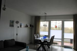 Posezení v ubytování Ferienwohnung Sonnenschein mit großem Balkon