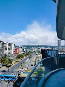 Splošen razgled na mesto Quito oz. razgled na mesto, ki ga ponuja apartma