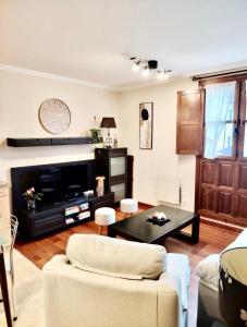 Posezení v ubytování Apartamentos La Blanca