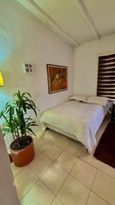 Postel nebo postele na pokoji v ubytování Hotel Las Tres Viejas