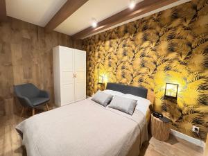 Ένα ή περισσότερα κρεβάτια σε δωμάτιο στο Przystanek Jaworki - Apartament w Jaworkach +20 φωτογραφίες