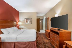 TV a/nebo společenská místnost v ubytování Best Western St. Louis Fairview Heights