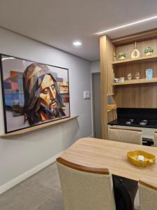 Kuchyň nebo kuchyňský kout v ubytování AP 511 - LIVIN Resort Atlântida