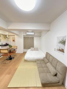 Posezení v ubytování 上野東京セントラルステイ 2-4人 山手線駅徒歩3分御徒町 アメ横3分 上野駅10分 湯島駅2分