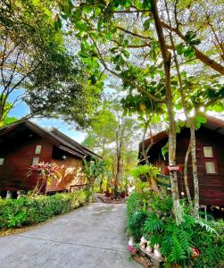 Zahrada ubytování Panpim Resort