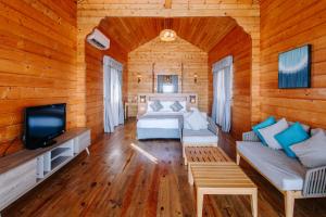 Sutera at Mantanani Island Resort & Spa電視和／或娛樂中心