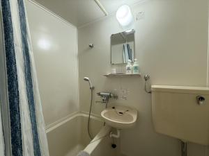 Koupelna v ubytování みちのくサニーフラット おいらせ店 + 4 fotografie