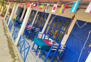 A restaurant or other place to eat at Hotel Butterfly - Peaceful Garden for Nature Lovers