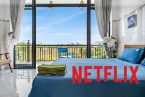 Postel nebo postele na pokoji v ubytování Nalani Homestay & Hostel Hoi An