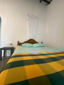 Cama o camas de una habitación en Berg House Unawatuna