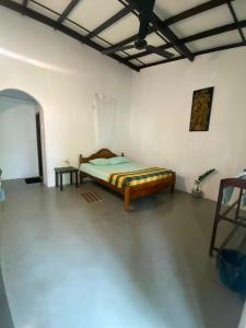 Cama o camas de una habitación en Berg House Unawatuna