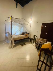 Cama o camas de una habitación en Berg House Unawatuna