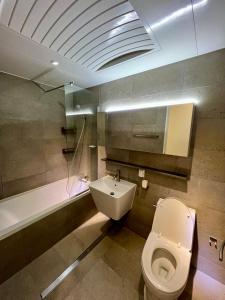 Koupelna v ubytování Hotel Modak Namdaemun