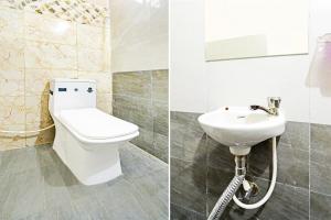 Koupelna v ubytování Super Collection O Medipally