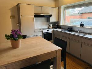 Een keuken of kitchenette bij Refugio Wolvenberg