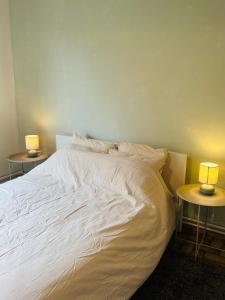 Een bed of bedden in een kamer bij Refugio Wolvenberg