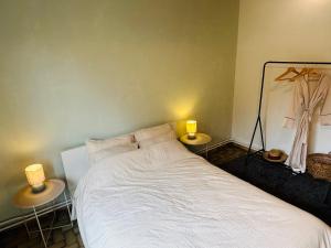 Een bed of bedden in een kamer bij Refugio Wolvenberg