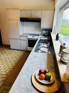 Een keuken of kitchenette bij Refugio Wolvenberg