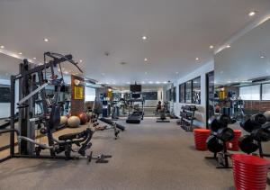 Fitness centrum a/nebo fitness zařízení v ubytování Viva Dash Hotel Seminyak