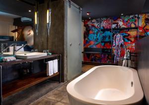 Koupelna v ubytování Viva Dash Hotel Seminyak