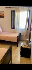 Ένα ή περισσότερα κρεβάτια σε δωμάτιο στο Habitacion doble con baño entrada privada para huéspedes