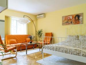 Et opholdsområde på Herastrau Park Studio - Bucharest Business District - Arancia