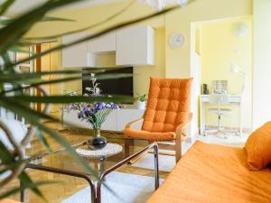 Et tv og/eller underholdning på Herastrau Park Studio - Bucharest Business District - Arancia