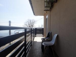 Balkón nebo terasa v ubytování Apartmani NIL
